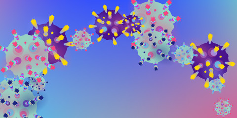 Coronavirus Epidemic Virus Infection COVID-2019.