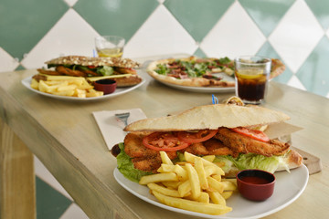 Typical spanish sandwich