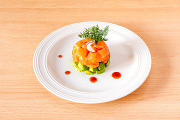 Fish tartare