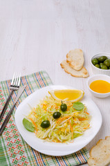 Salad fresh vegetables