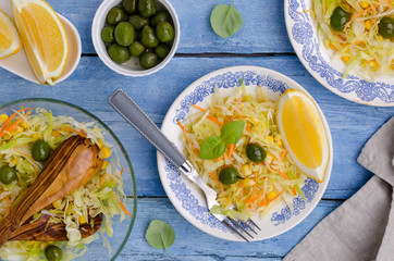 Salad fresh vegetables