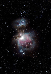 Orion and Running Man Nebulas