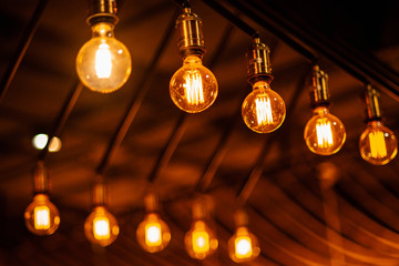  beautiful retro edison light lamp decor, light lamp electricity hanging decorate  interior