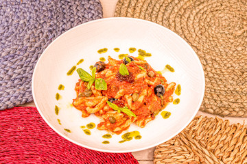 Delicious Italian pasta dish