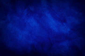 Fototapeta na wymiar Dark blue marble or cracked concrete background (as an abstract mystical background or marble or concrete texture)