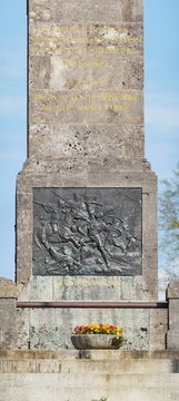 Inschrift am Löwendenkmal Waakirchen