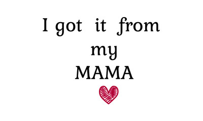 Mothers Day Special, Typography for print or use as poster, card, flyer or T Shirt