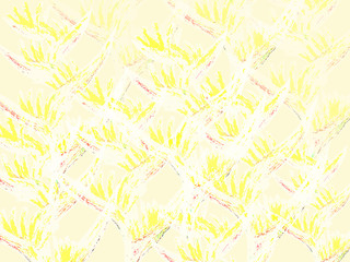 the background is white and yellow texture pastel