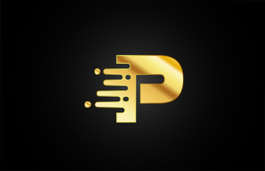 P letter logo icon for business and company