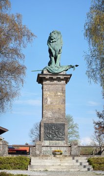 Das Löwendenkmal in Waakirchen