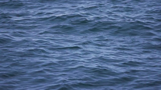 blue water background slow motion