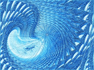 Abstract background in shades of ice bizarre patterns