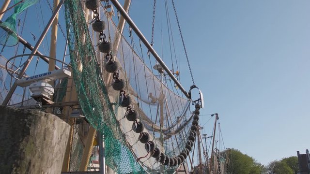 Fischernetz vom Kutter in Greetsiel