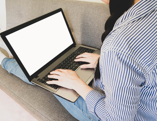 selective focus young asian woman wore