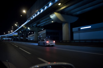 silvia on highway © sergey