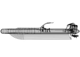 Boat blueprint