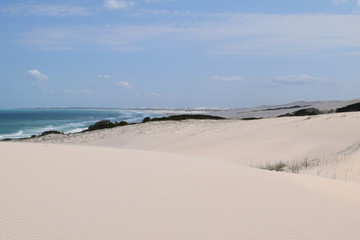 Fototapeta na wymiar Awesome beach in The Hoop nature reserve in Southafrica coast 