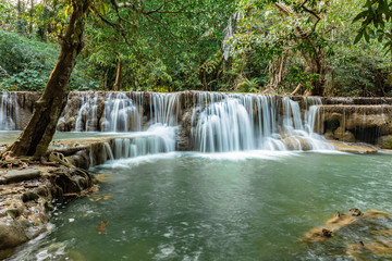 Huai Mae Khamin Waterfall, Kanchanaburi