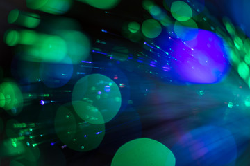 background of abstract multicolored neon lights
