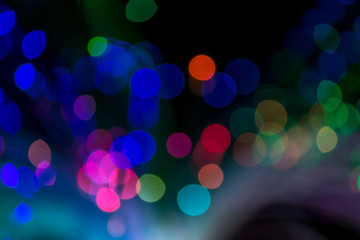 background of abstract multicolored neon lights