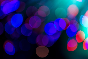background of abstract multicolored neon lights