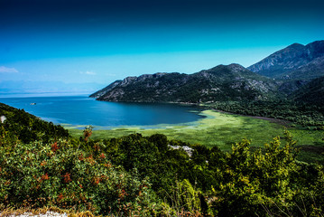 Jezioro w Czarnogóry szkoderskie