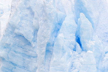 The Perito Moreno Glacier view. It is is a glacier located in the Los Glaciares National Park in Patagonia, Argentina.