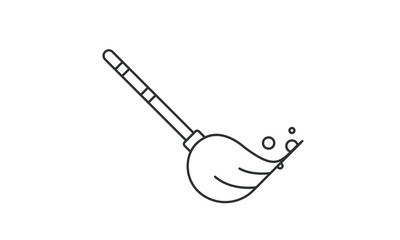 Mop, bucket, flooring, service, dust, mopping, house, clean, handle, equipment, work, tool, household free vector icon