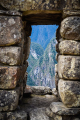 Ventana Al cielo en Machu Picchu