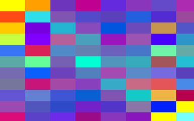 Blue pink blue colorful mosaic background