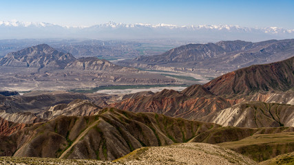 Panoramic Mountains Toguz Toro Kyrgyzstan