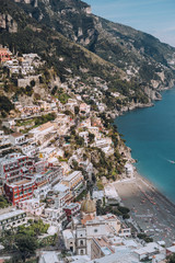 Positano Amalfi coast Sorrento costa panorama summer