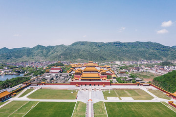 forbidden city in hengdian china