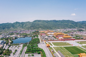 Fototapeta premium park in hengdian china
