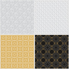 textures geometric patterns for wallpaper, vector image