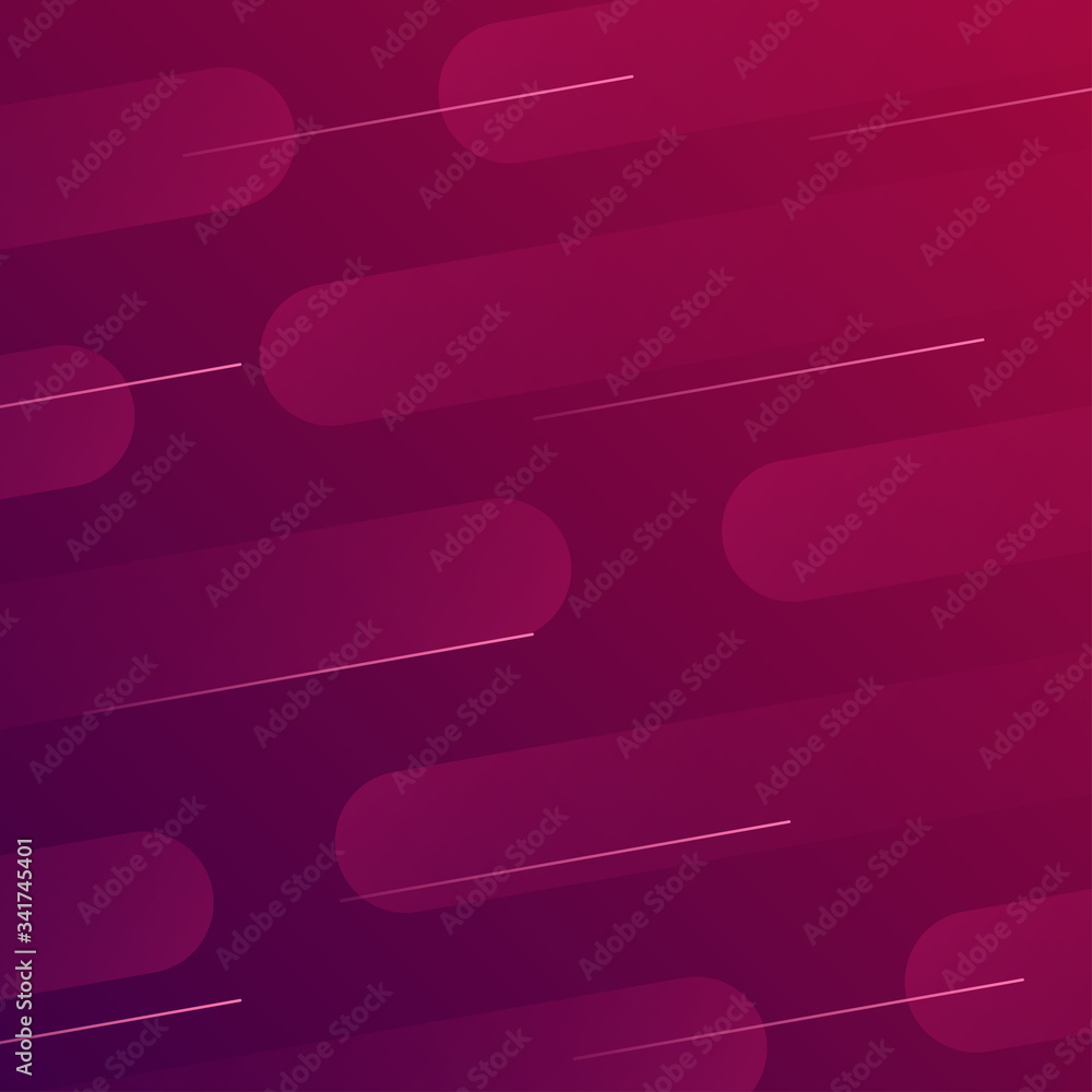 Poster minimal purple geometric background. dynamic shapes composition. abstract. vector