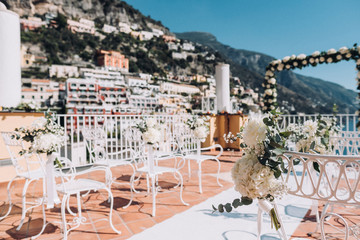 Allestimento Matrimonio Positano Amalfi Coast Sorrento Fiori Sposa