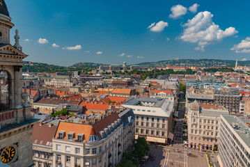 Naklejka na ściany i meble city of Budapest in Hungary