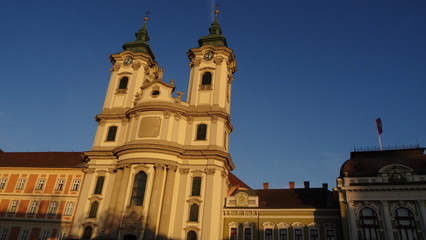 Fototapeta premium Eger is an old nice city in Hungary