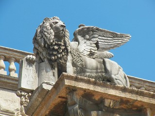 Colonna Antica, Werona, Włochy © Szymon