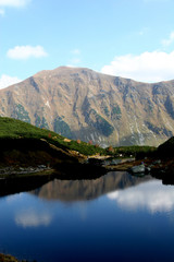 lake in the mountains