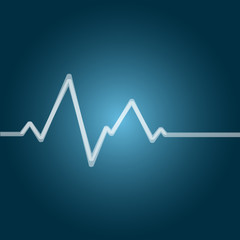 Healthcare vector medical background. pulse rate diagram design