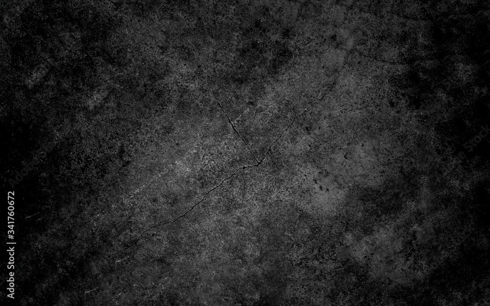 Poster old wall texture cement dark black gray background abstract grey color design are light with white g