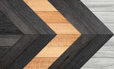 Old dark wooden wall made of barn boards. Wood texture background.