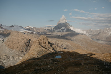 Matterhorn mountain landscape in the Switzerland - 341763876
