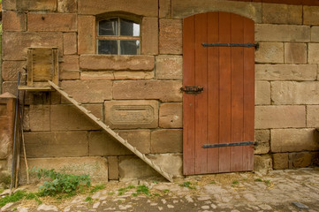 old traditional cottage germany wood and vlay