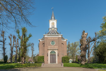 reformed church from the 17th century in Bennebroek