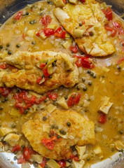 Cooking Italian Chicken Piccata