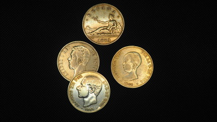 Dolar Españo. Moneda de plata. Dolar español. 