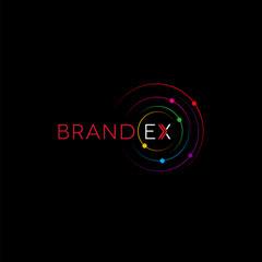 Fototapeta premium Modern X Initial logo, travel logo template vector illustration. Vector logo template - Vector